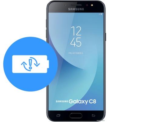 Замена аккумулятора (батареи) Samsung Galaxy C8