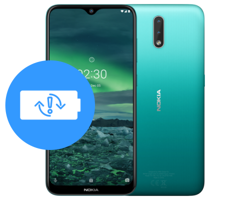 Замена аккумулятора (батареи) Nokia 2.3