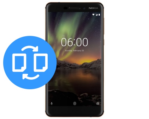 Замена дисплея (экрана) Nokia 6.1